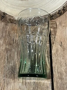 Vintage Coca Cola Becher Libbey Glas grün 16 Unzen 6" hoch - Bild 1 von 5