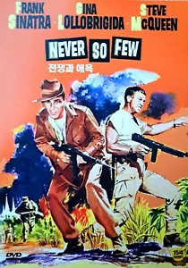 Never So Few (1959) DVD *NEW - Imagen 1 de 1