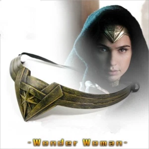Wonder Woman Headband Tiara Kids Costume Outfit Present Gift UK SELLER - Imagen 1 de 3