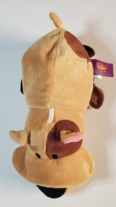 Original Flip-A-Zoo Plüschtier Hund und Katze Stofftier Bulldogge Charlotte  - Bild 1 von 5