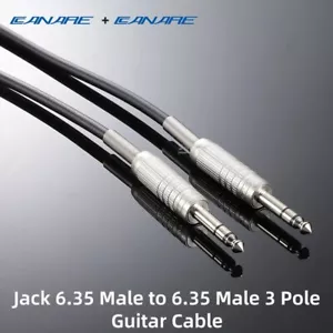 1 Stück Canare Buchse 6,35 bis 6,35 Stecker zum Selbermachen Audio Mikrofone Kabel F-16 Stecker L-2T2S - Bild 1 von 9
