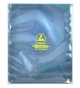 3 Mil Open End Low Density Static Shielding Bags , Strato-Gray 10 x 30" Qty 500 - Picture 1 of 3