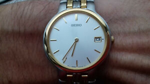 Seiko Vintage Sammlung 7N49-0030 GOLD-SILVER NOS Montre Japan Uhren Collectors