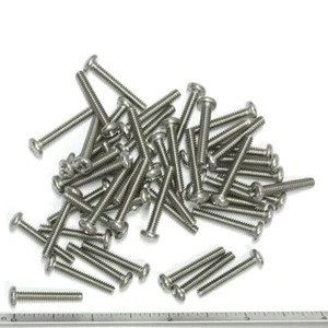 (PKG of 50) 6-32 x 7/8" Machine Screw, Phillips Pan Head, 18-8 Stainless Steel - Picture 1 of 2