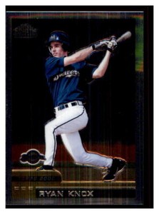 2000 Topps Chrome Traded & Rookies Ryan Knox #T72 Rookie  Milwaukee Brewers