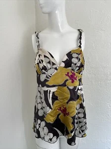 Trina Turk Medium Silk Tank top $238 - Picture 1 of 10