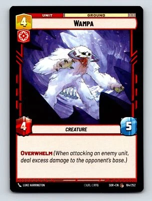 Aggression Wampa Creature Unit Ground Overwhelm 4C 5H 4P — 第 1/4 张图片