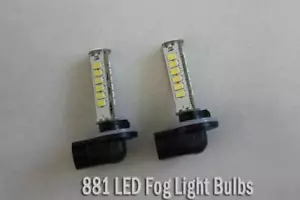 2pcs LED 881 Fog Light Bulb fit 2009 2010 2011 2012 KIA Forte Cerato - Picture 1 of 1