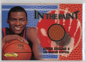 2001 Fleer Showcase KEYON DOOLING In The Paint Hand Painted Basketball Card - Picture 1 of 2