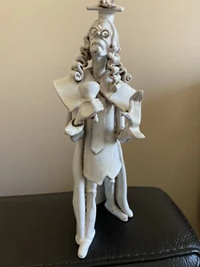 Dino Bencini Signed Italian Sculpture Vintage Hand Crafted “Lawyer” figurine 10” - Picture 1 of 7