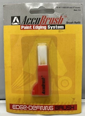 Accubrush Paint Edging System Edge Defining Brush Refill - Brand New - Image 1 of 2