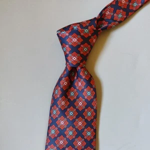 Holliday & Brown Ancient Madder Medallions tie - Picture 1 of 4