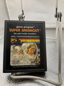 Cartucho de juego Atari 2600 CX 2608 Super Breakout garantizado - Imagen 1 de 3