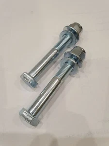 2 x VW Golf Mk4 Front Suspension Strut Hub Pinch Bolt Nut Beetle Audi A2 A3 - Picture 1 of 4