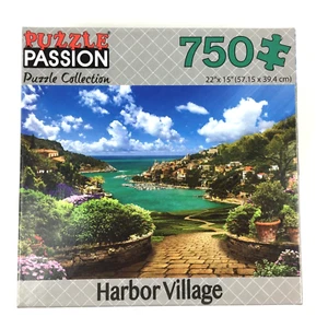 NUEVO Rompecabezas sellado Harbor Village por Puzzle Passion 750 piezas 14+ - Imagen 1 de 5