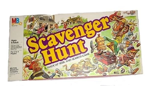 1983 Scavenger Hunt Vintage Board Game Milton Bradley Complete - Picture 1 of 5
