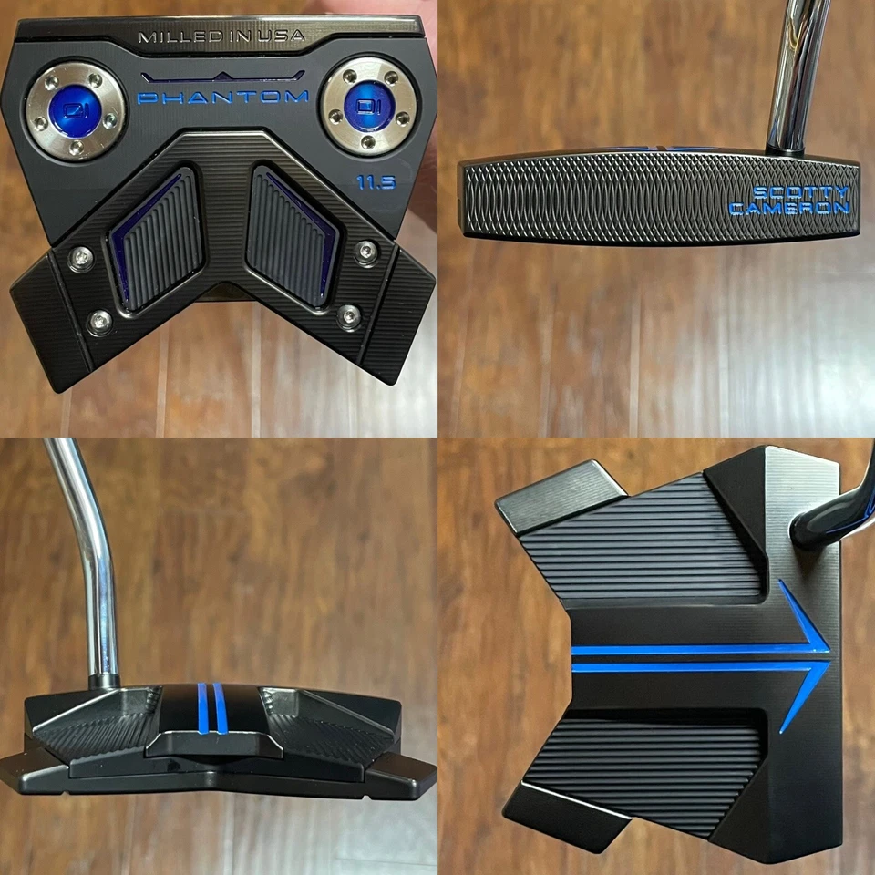 Scotty Cameron 2025 Phantom 11.5 Putter - New - Xtreme Dark Finish - Scotty Blue - Image 1 of 4