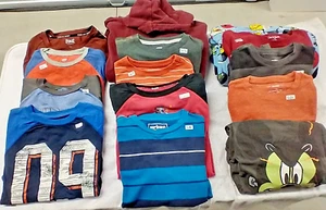 Boys LG (sz 10-14) Long Sleeve Tops Assortment Lot, Preowned, Good Condition - Picture 1 of 10