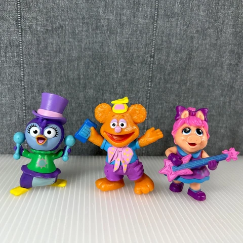 Disney Muppets Babies Rocksplosion Piggy Summer Fozzie Figure Lot Just Play Cover