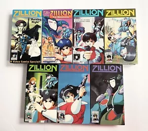 Zillion VHS Video Comics Anime Manga 7 Volt (Vol 1-5, Brennlicht, Anfang) - Bild 1 von 9