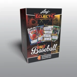 2023 LEAF ECLECTIC BASEBALL Sealed Hobby Box SKENES HOLLIDAY ELLY CHOURIO SALAS - Picture 1 of 1