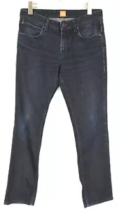 Hugo Boss Orange Label BO63 Herrenjeans W31/L32 Slim Fit Schnurrhaare Neu Zip - Bild 1 von 10