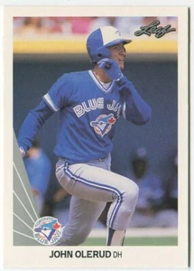 Tarjeta de novato 1990 Leaf #237 John Olerud Toronto Blue Jays - Imagen 1 de 2