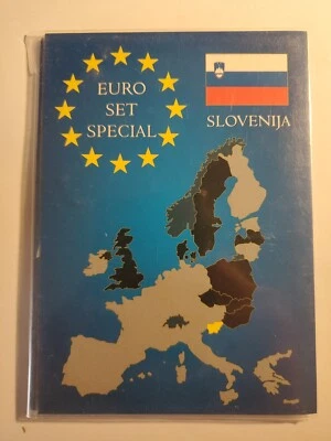🇸🇮 Set Slovénie 2007 - 8 pièces EURO Special Slovenija - 1 cent a 2 euro 🇸🇮 - Photo 1/4