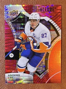 2021-22 UPPER DECK ALLURE RED RAINBOW Anders Lee #10 New York Islanders