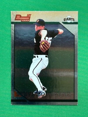 1996 Bowman Baseball #230 Steve Bourgeois Foil Parallel 1st Bowman Card - Image 1 of 2