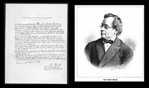 Carl August Haupt (1810-1891) Músico 1859 ALS Guerra Civil Página ESCRITA A MANO - Imagen 1 de 4