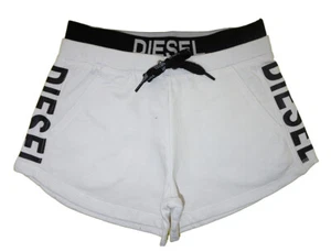 Diesel Big Girls S/S White & Black Pull-On Short Size 7 8/10 12 14 $28 - Picture 1 of 2