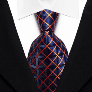 Nueva corbata de seda tejida jacquard para hombre (2191) - Imagen 1 de 1