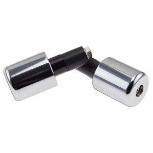 Weight Slider Reducing Chrome For Suzuki GSXR Anti Vibration Handle Bar End Stop - Picture 1 of 2