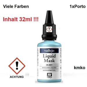Vallejo 28.851 Abdeckflüssigkeit, Maskiermittel, Liquid mask, 32ml   - Bild 1 von 1