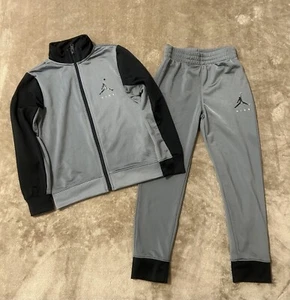 Nike Size 7 Lot Jordan Zip Up Athletic Jogger Pants Boy Outfit Sport - Picture 1 of 1