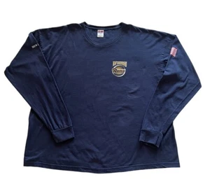 Camiseta De Colección St Louis Rams Para Hombres 3X Azul NFL Fútbol Manga Larga 1995 Años 90 Camiseta - Imagen 1 de 5