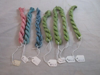 Leah Overdye Perle Cotton Lot of 7 Assorted Colors & Sizes  NEW            F157 - Image 1 of 2