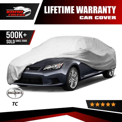 Scion tC 4 层汽车保护套 适合户外防水雨雪 UV 阳光粉尘 — 第 1/4 张图片