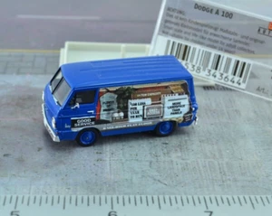 Brekina 34364 Dodge A-100 furgone cargo blu scala 1:87 HO - Foto 1 di 2
