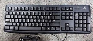 Logitech K120 Kabelgebundene Tastatur Schwarz - Bild 1 von 3
