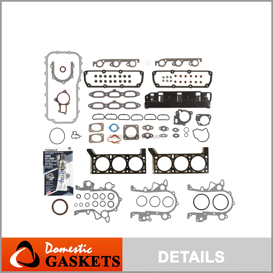 Juego completo de juntas de 3,8 L para Chrysler Town Country Dodge Grand Caravan 01-04 Foto 1 de 4