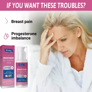 Progesterone Cream (Bioidentical) for Menopause Relief 3000 mg - Picture 1 of 13