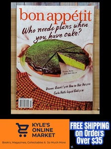 Bon Appetit Magazine MARCH 2022 Who Needs Plans When you have Cake? - Picture 1 of 23