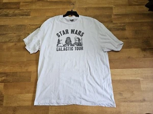 T-Shirt STAR WARS Lucas Film Ltd Größe 3XLT GALATIC TOUR brandneu - Bild 1 von 9