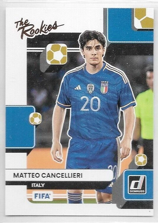 Matteo Cancellieri Italy 2022-23 Donruss Soccer FIFA The Rookies #7 - Image 1 of 1