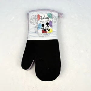 Disney 2-Pack Mickey Mouse Floral Lavender Heat Resistant Oven Mitts Brand NEW - Picture 1 of 7