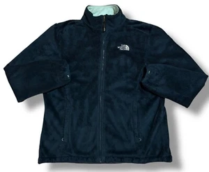 The North Face Damen Osito Jacke Grün Gr. Large Sherpa Fleece Soft Full Zip - Bild 1 von 8