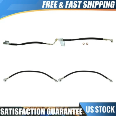 Manguera hidráulica de freno central delantera trasera 4 piezas para AMC Eagle 1980-1988 Foto 1 de 4