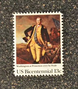 US1977 #1704 13c Bicentennial - Washington at Princeton  Mint  NH - Picture 1 of 1